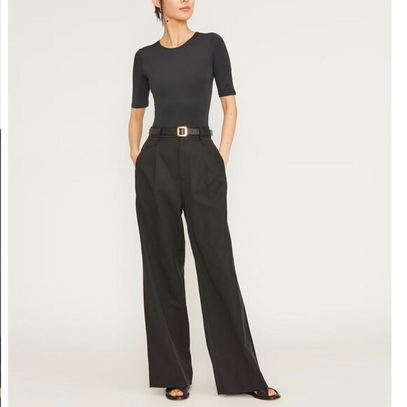 Everlane | The Short-Sleeve Crew Neck Bodysuit | Thong Back | - Picture 4 of 7